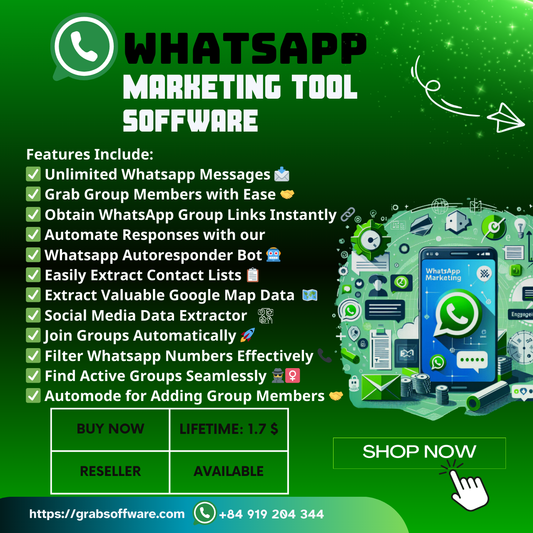 WhatsApp Marketing Software With LIFETIME Access (Instant Access Within 30 Seconds)